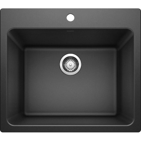 Blanco Liven Silgranit Dual Mount Laundry Sink  - Anthracite 401920